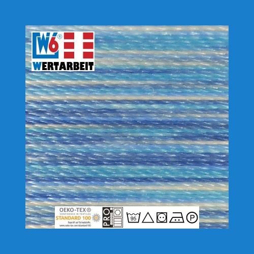 W6 Nh- und Stickgarn Farb-Nr. 9605 Multicolor (1.000 m)
