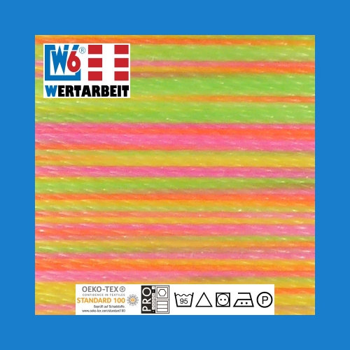 W6 Nh- und Stickgarn Farb-Nr. 9914 Multicolor (1.000 m)