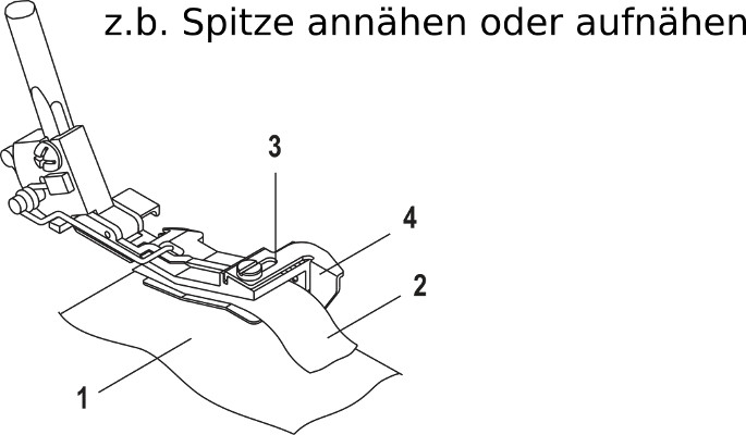 W6 WERTARBEIT Kraeuselfuss für W6 N 656D Freiarm