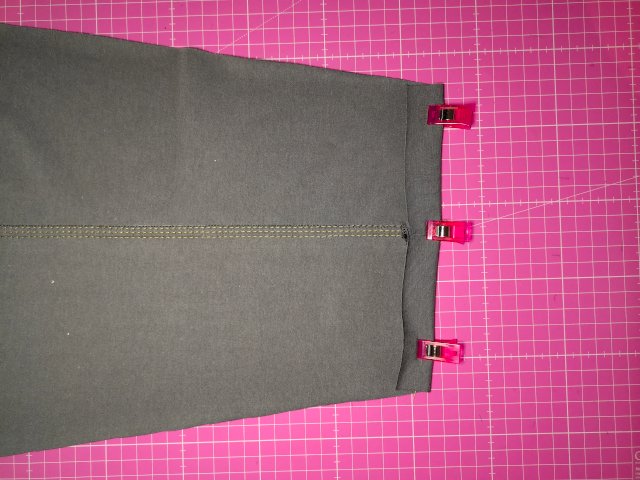 Leggins nähen mit Coverlock und Overlock