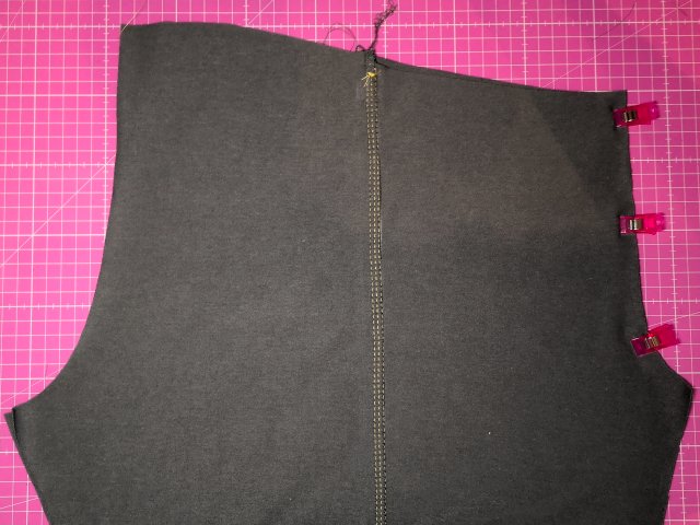 Leggins nähen mit Coverlock und Overlock