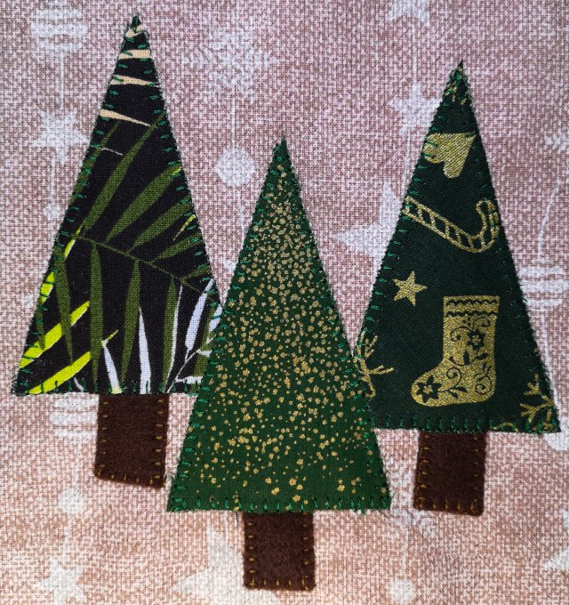 Mug Rugs - Weihnachten
