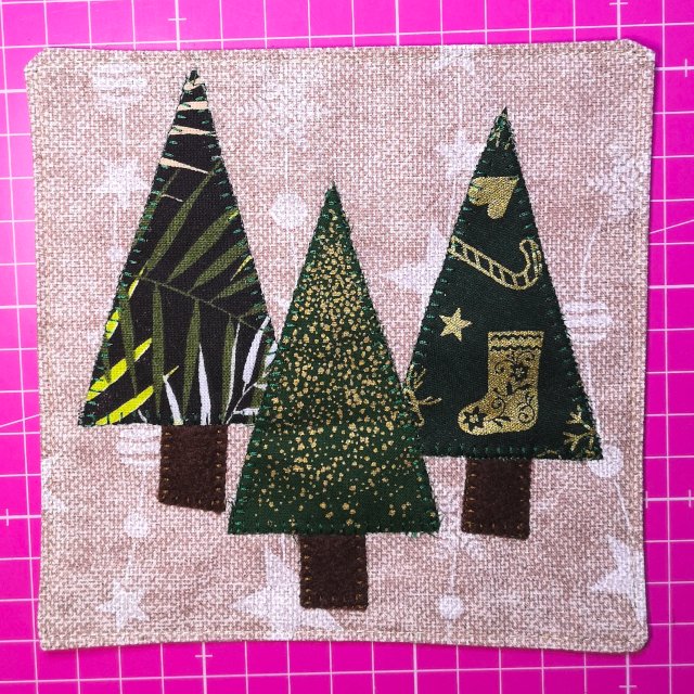 Mug Rugs - Weihnachten