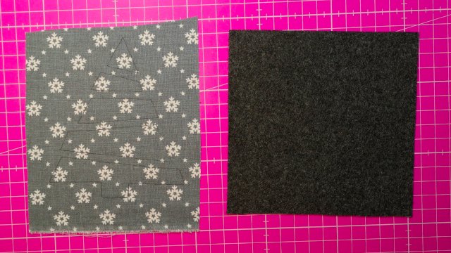 Mug Rugs - Weihnachten