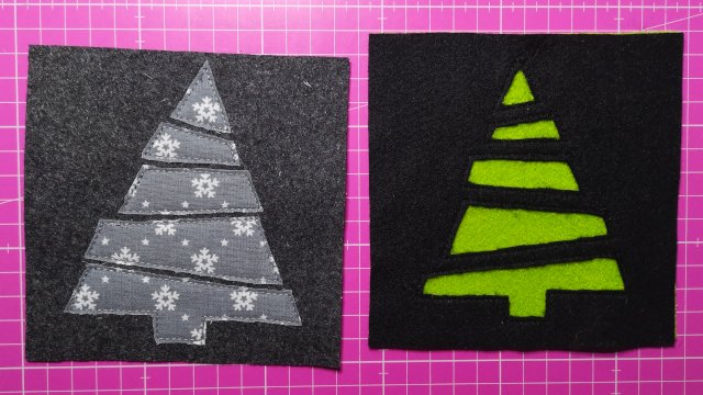 Mug Rugs - Weihnachten