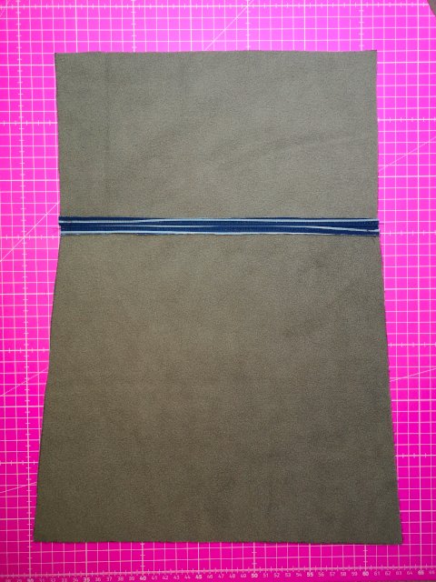Umklapptasche aus Softshell