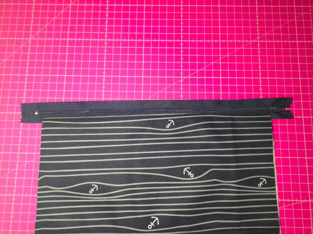 Umklapptasche aus Softshell