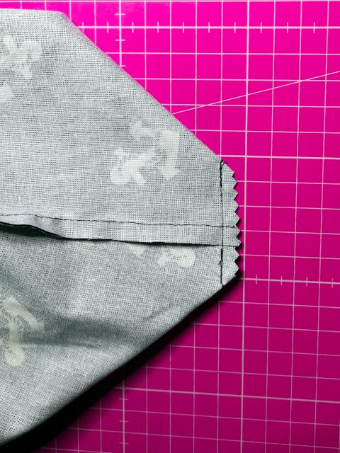 Umklapptasche aus Softshell