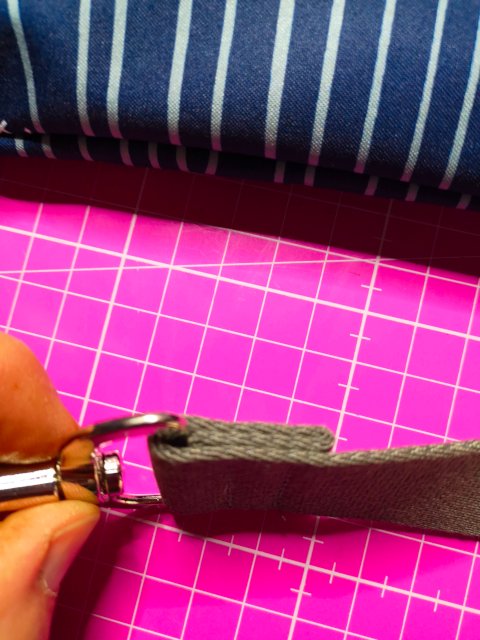 Umklapptasche aus Softshell