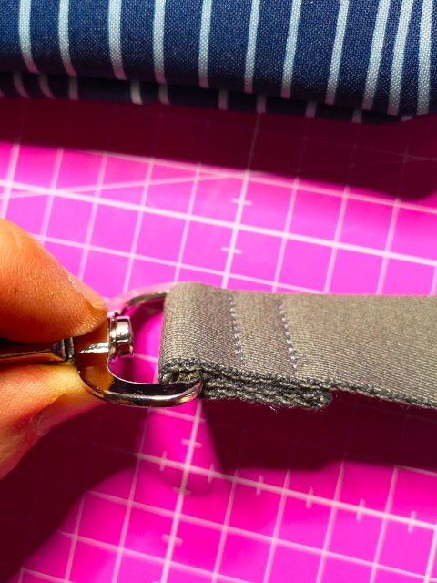 Umklapptasche aus Softshell