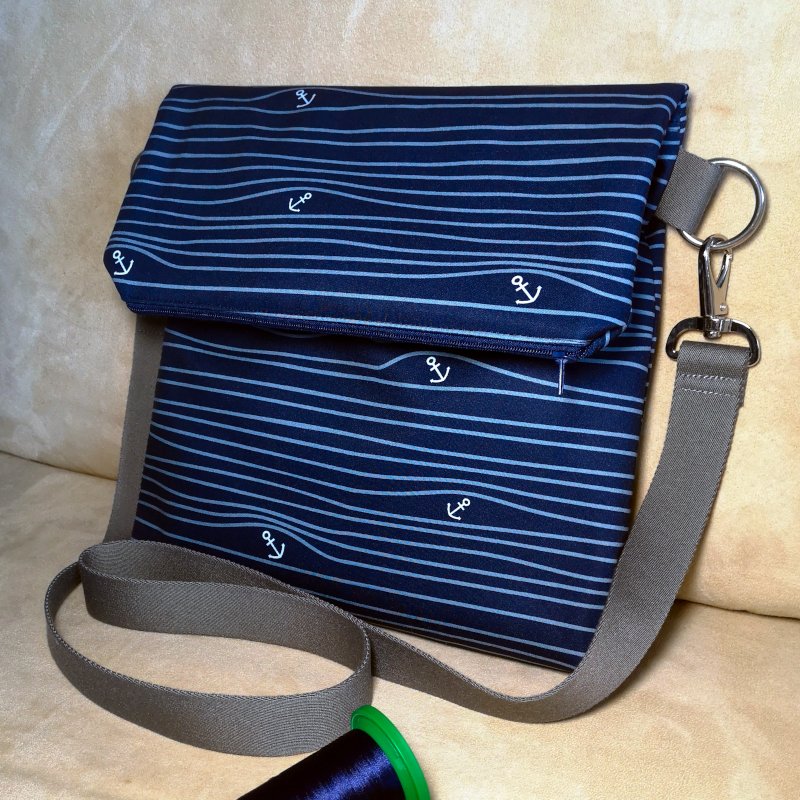 Umklapptasche aus Softshell