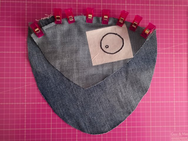 Upcycling Fisch Kissen