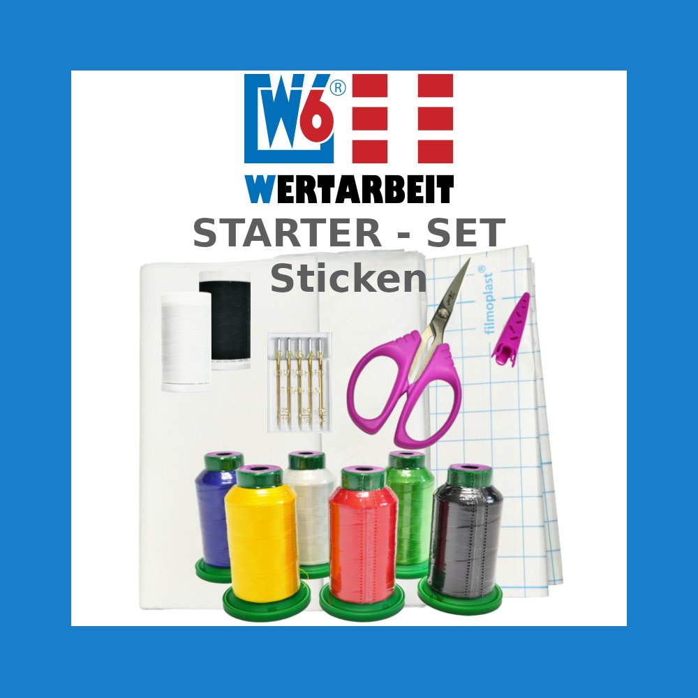 Hilfe W6 Starter-Set Sticken