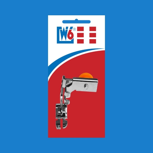W6 Nähmaschinen Reißverschlussfuß / Paspelfuß