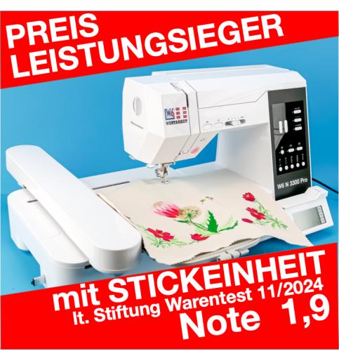 W6 Stickmaschine N 3300 Pro (130 x 200 mm)