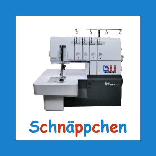 W6 Schnppchen Coverlock N 707D Freiarm