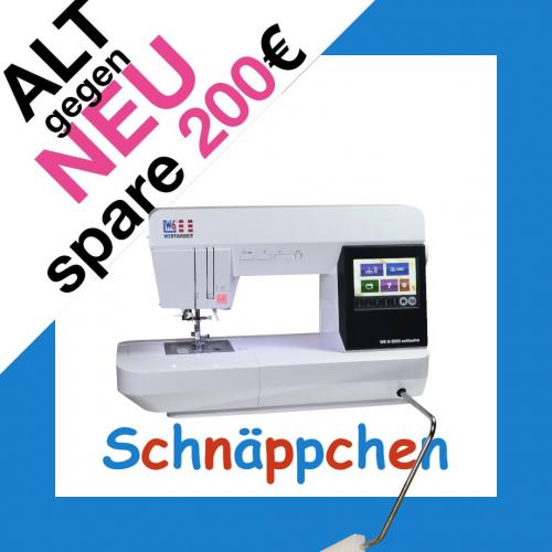 W6 Schnppchen Nhmaschine N 8000 Exklusive
