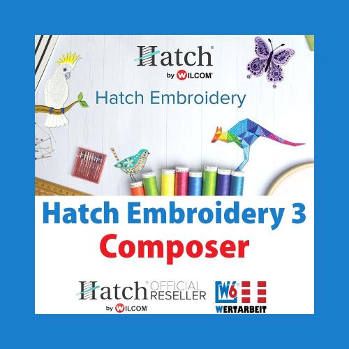 Sticksoftware Hatch Embroidery Composer 3