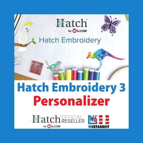 Sticksoftware Hatch Embroidery Personalizer 3