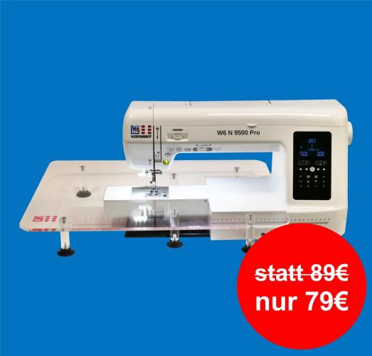 W6 Nhmaschinen Anschiebetisch fr W6 N 9000 / 9500C QPL / 9500 Pro