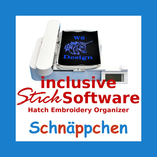W6 Schnppchen Stickeinheit EU7 (150 x 250 mm)