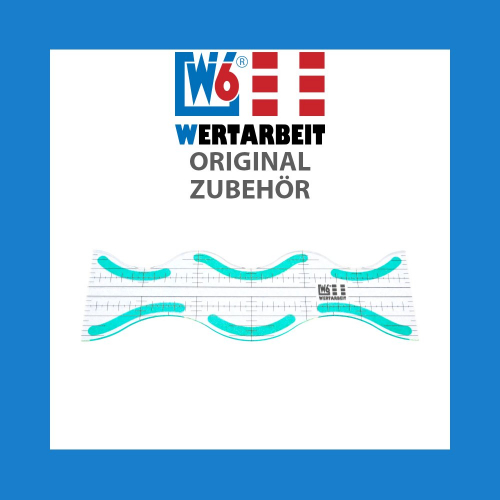 W6 Ruler / Wellen Lineal