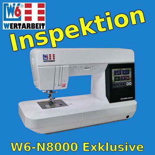 Inspektions-Reparatur zum Festpreis W6-N8000 Exklusive